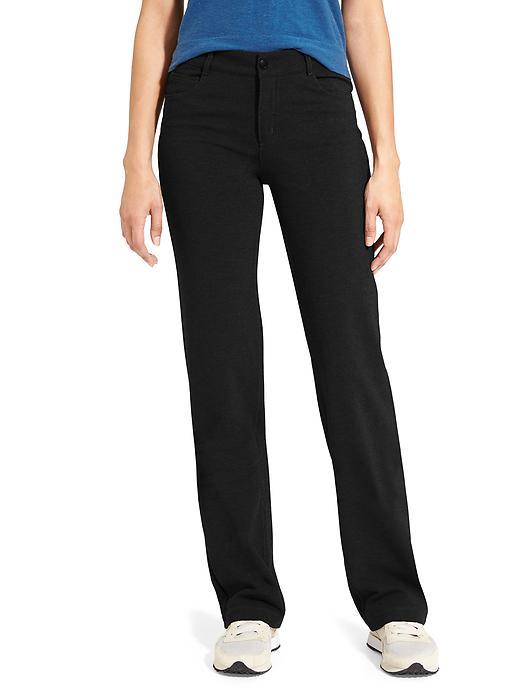 Athleta Womens Ponte Classic Pant Size 0 - Black