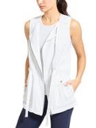 Athleta Womens Wanderbout Vest Size L - Bright White