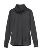 Athleta Womens Stowe Pullover Size L - Charcoal Heather