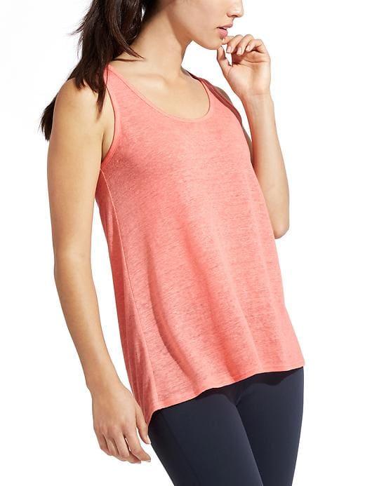 Athleta Womens Newport Tank Tango Coral Size Xl