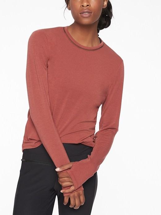 Athleta Womens Industry Top Havana Brown Size Xxs