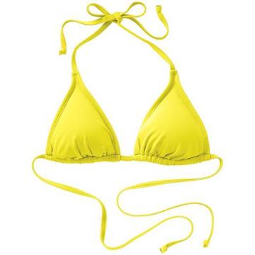 Athleta Triangle String Bikini - Aloha Yellow