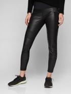Athleta Womens Ponte Leather Legging Size L - Black