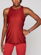 Athleta Womens Fitfast Tank Size L - Scorched Chili