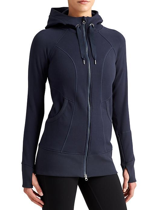 Athleta Womens Cya Strength Hoodie 2 Size 1x Plus - Navy