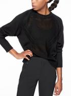 Athleta Womens Cortina Sweater Black Size Xxs