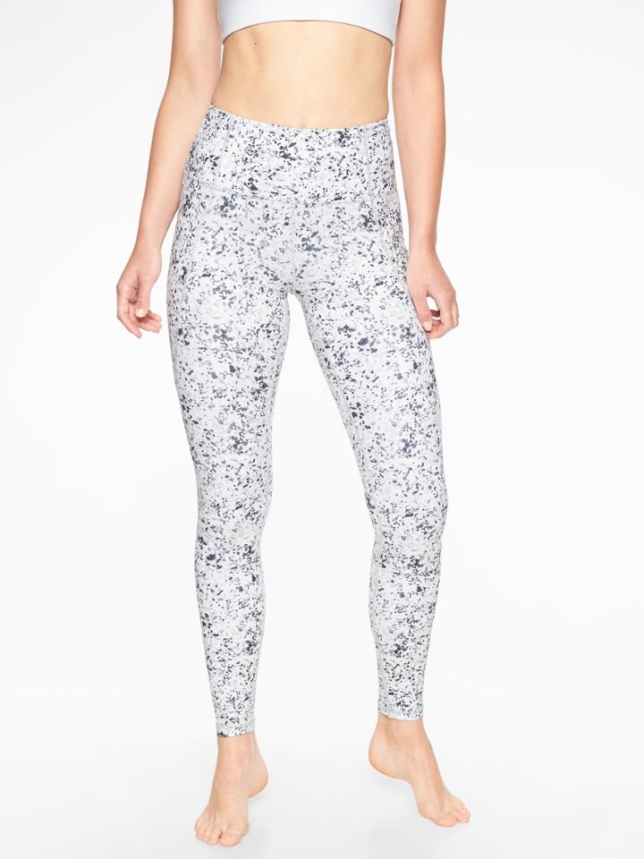 Sandstone Stash Pocket Salutation Leggings In Powervita