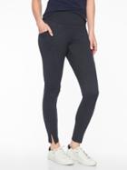 Athleta Womens Herringbone Mercer Tight Navy Size Xxs