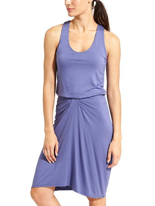 Athleta Womens Daytrip Dress Size L - Wind Chill