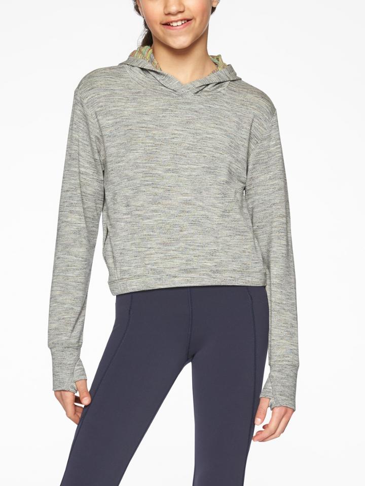 Athleta Girl Coaster Cropped Hoodie