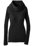Organic Cotton Rib Cowl Neck