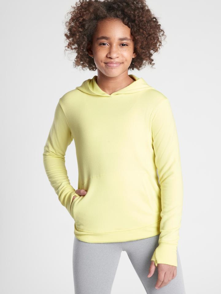 Athleta Girl Break The Curve Hem Hoodie