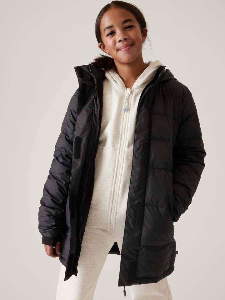 Athleta Girl Snow Day Down Puffer Jacket