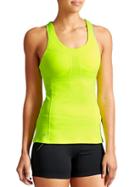 Athleta Womens Pr Tank 2 Size L Tall - Highlighter Yellow