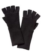Athleta Womens Wool Cashmere Convertible Glove Black Size One Size