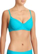 Athleta Womens Kaimana Bikini Size 32b/c - Bora Bora Blue