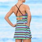 Pura Vida Bra Cup Twistini One Piece Dress