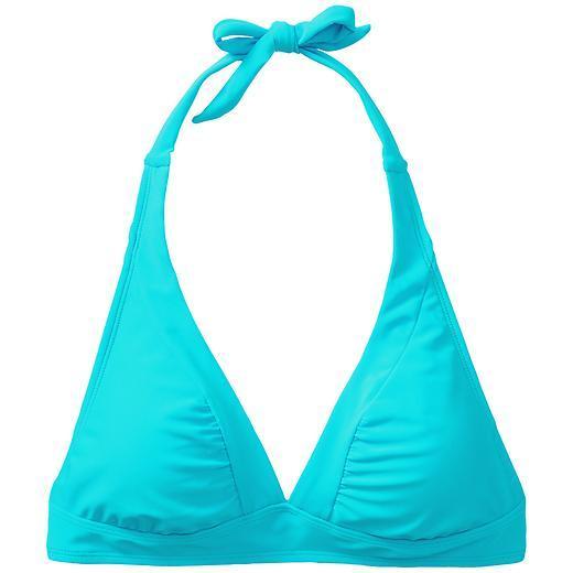Athleta Shirrendipity Halter Bikini Top - Bora Bora Blue