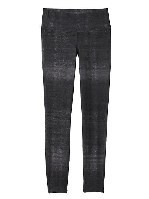 Athleta Womens Icy Chaturanga Tight Size Xl - Black