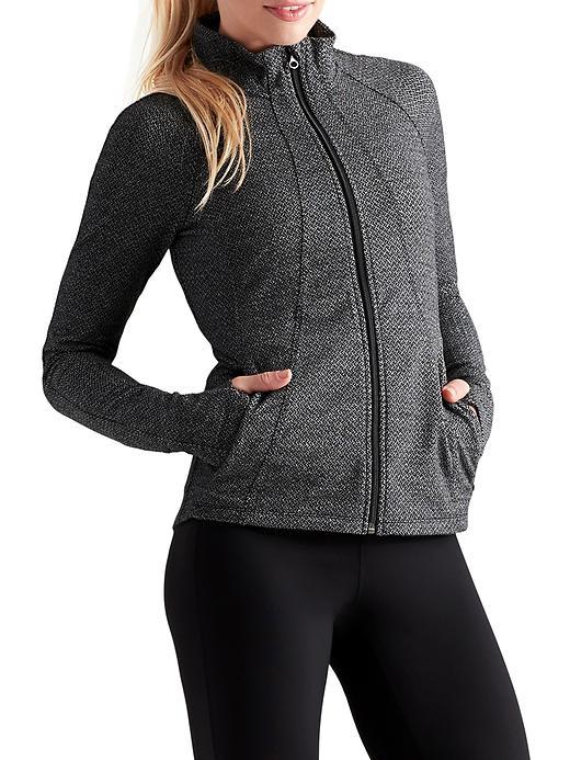 Athleta Womens Criss-cross Hope Jacket Size 1x Plus - Black