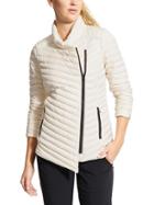 Athleta Womens So Down Jacket Size L - Sandy White