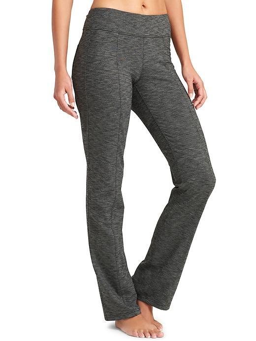 Athleta Womens Metro Classic Pant Size L Tall - Black Heather