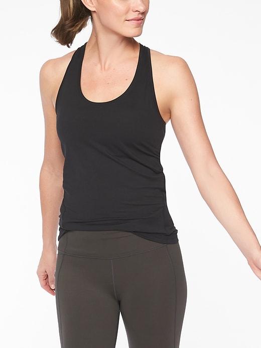 Athleta Womens Limitless Tank Black Size M