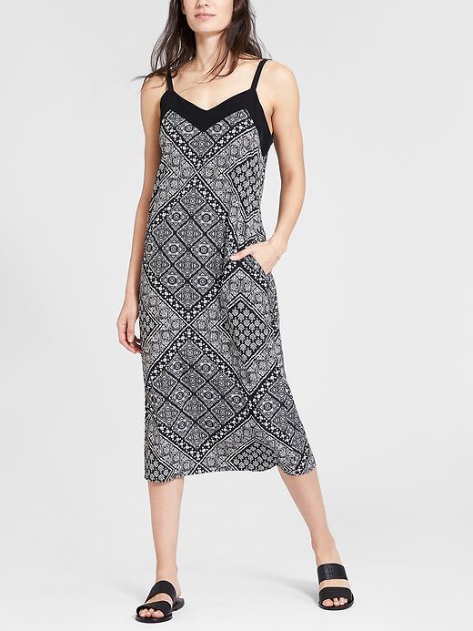 Athleta Womens Dunes Dress Size L - Bandana Print