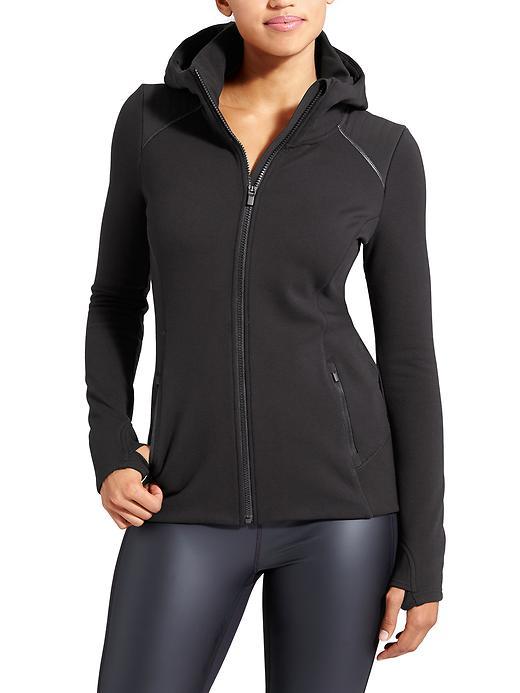 Athleta Womens Stronger Hoodie Size 1x Plus - Black