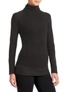 Athleta Womens Devotion Turtleneck Size L - Black
