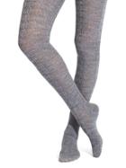 Athleta Womens Cable Tights By Smartwool Medium Gray Size S