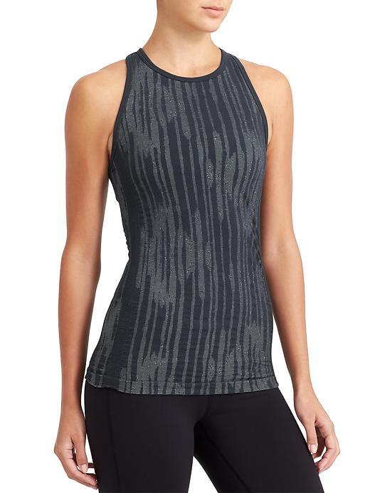 Athleta Womens Ikat Pure Tank Size L - Navy