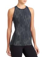 Athleta Womens Ikat Pure Tank Size L - Navy