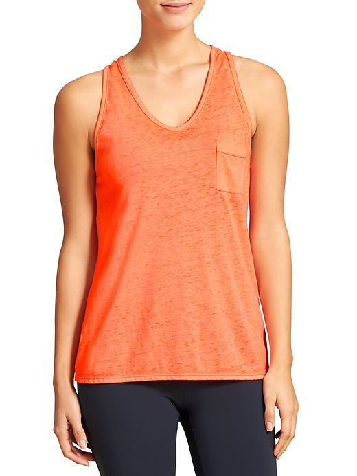 Athleta Womens Sugar Wash Tank Size 1x Plus - Ember Orange