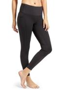 Athleta Womens Bolinas Paddle Swim Tight Size L - Black