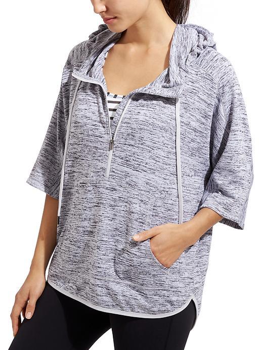 Athleta Womens Blissful Pullover Size L - Grey Heather