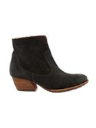 Athleta Womens Sherrill Boot By Kork Ease Black Oiled Suede Size 6