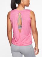 Athleta Womens Essence Open Back Tank Pixie Dust Pink Size Xxs