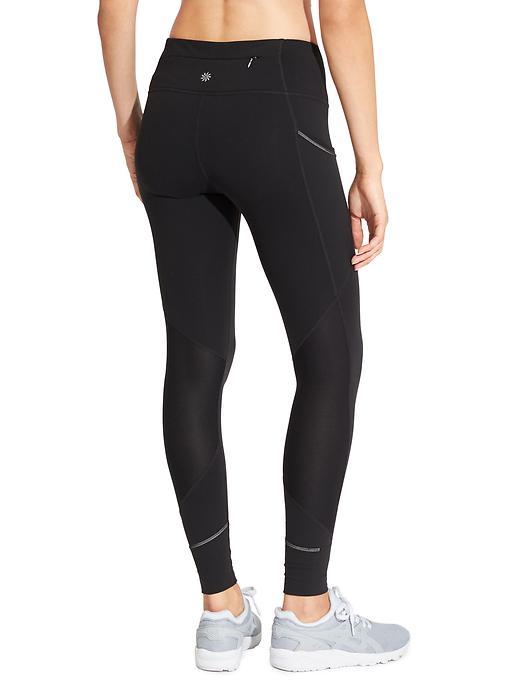 Athleta Womens Relay Tight 2.0 Size M Tall - Black