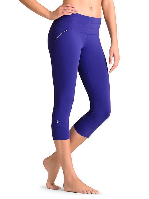 Athleta Womens Relay Capri Size Xs Tall - Amalfi Blue