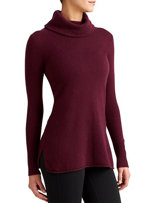 Athleta Womens Cashmere Surrey Sweater Size L - Chianti