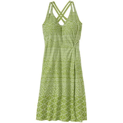 Athleta Knotted Nanda Dress - Leaf Green