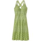Athleta Knotted Nanda Dress - Leaf Green