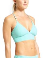 Athleta Womens Strappy Bikini Size L - Bleached Aqua