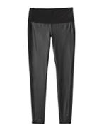 Athleta Womens High Rise Gleam Tight 2.0 Size L Tall - Black