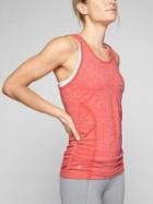 Athleta Womens Speedlight Heather Tank Size L - Fire Coral Heather