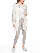 Athleta Womens Organic Cotton Vista Jacket White Size Xxs