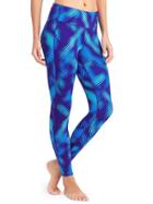 Athleta Womens Printed Superluxe Tight Size L Tall - Sapphire