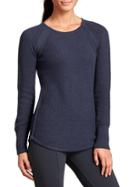 Athleta Womens Varsity Sweater Size Xl - Dress Blue Heather