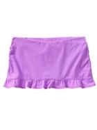 Athleta Womens Ruffle Swim Skirt Size S - Thistle Purple